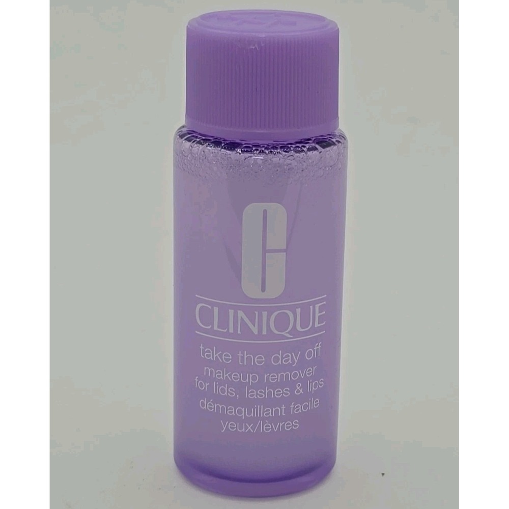 Clinique Take The Day Off‎ Makeup Remover 1.7oz Travel Size Lids Lashes Lips